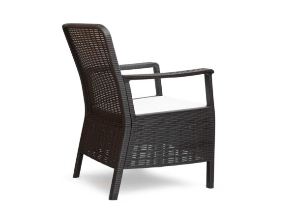 Rainbow Kktc Orlando Bistro Set Orlando Rainbow Rattan Minderli Koltuk Antrasit Antrasit Minder Bistro Sehpa 11S 6 Kktc - Online Alışveriş Bi Sipariş