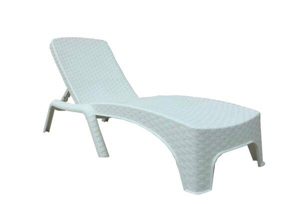Rainbow Kktc Roma Plastik Rattan Sezlong Beyaz 4 Kktc - Online Alışveriş Bi Sipariş