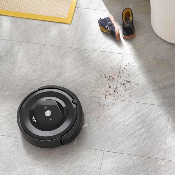 Robot Süpürge Irobot Roomba E5 Iadapt Wifi E515840 Siyah