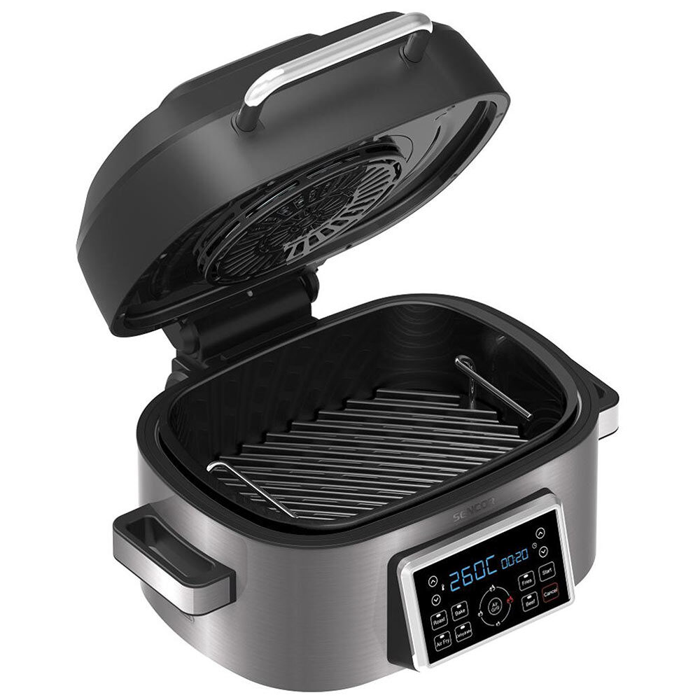 Sencor Çok Fonksiyonlu Kızartıcı Ve Izgara Sbg 8900Ss Siyah/Gümüş Multicooker