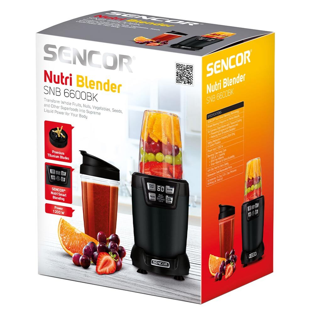 Sencor Nutri Snb 6600Bk Siyah Blender