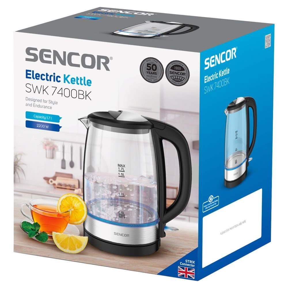 Sencor Swk 7400Bk Siyah Su Isıtıcısı
