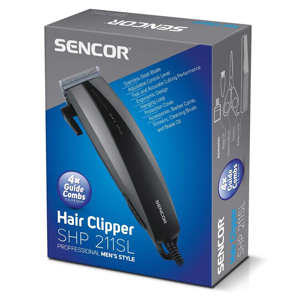 Saç Kesme Makinesi Sencor Shp 211Sl Siyah
