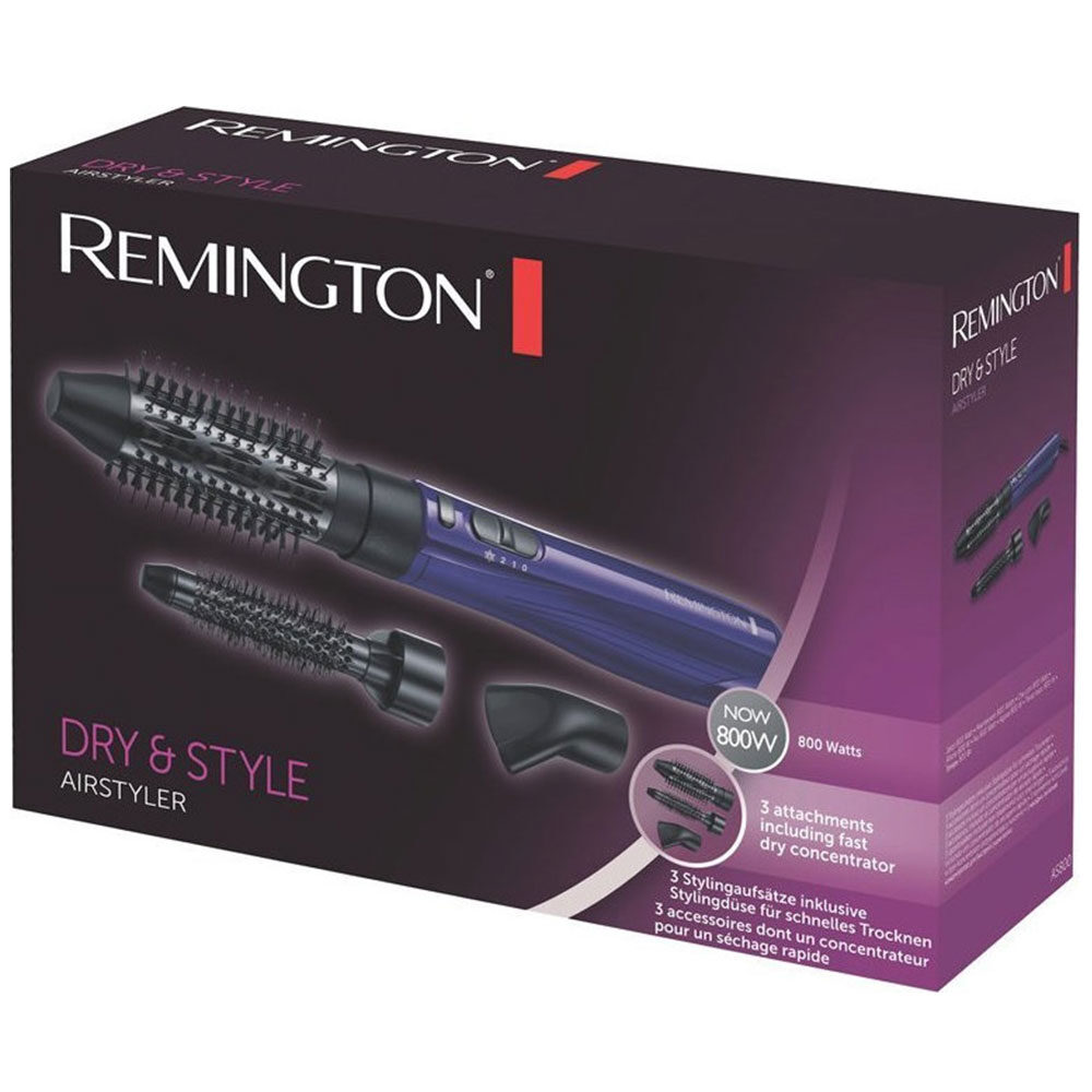 Saç Maşası Ve Düzleştirici Remington Dry &Amp; Style Airstyler As800 Mor
