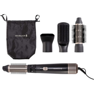 Saç Maşası ve Düzleştirici (fırça) REMINGTON Blow Dry & Style Caring AS7500 siyah/altın