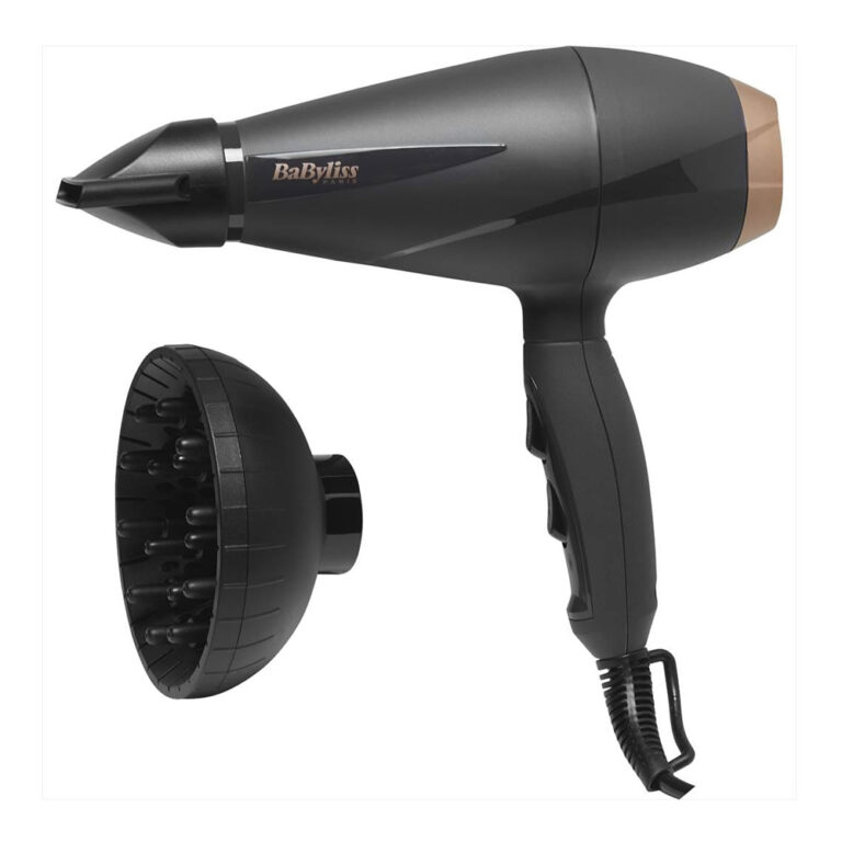 Saç kurutma makinesi BABYLISS Smooth Pro 6709DE siyah/pembe/altın