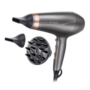 Saç kurutma makinesi REMINGTON Keratin Protect 2200 AC8820 siyah / altın renkli
