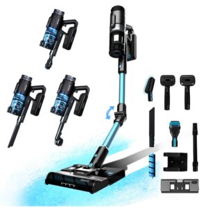 Şarj Edilebilir Sopa ve El Tipi Elektrik Süpürgesi CECOTEC Conga Rockstar 1500 Ray Ergowet Animal 08424 siyah