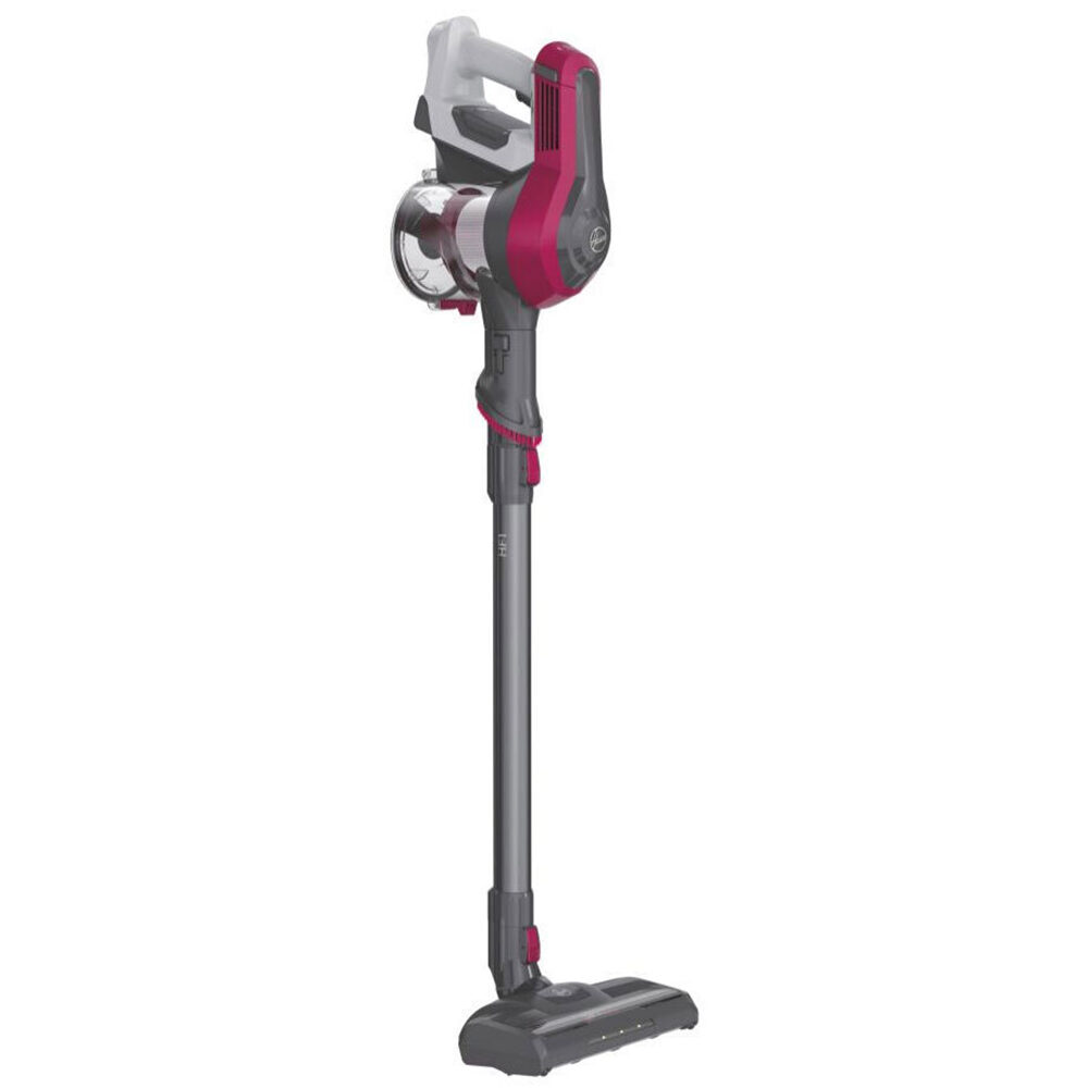 Şarj Edilebilir Sopa Ve El Tipi Elektrikli Süpürge Hoover Hf110P 011 Kırmızı/Gri