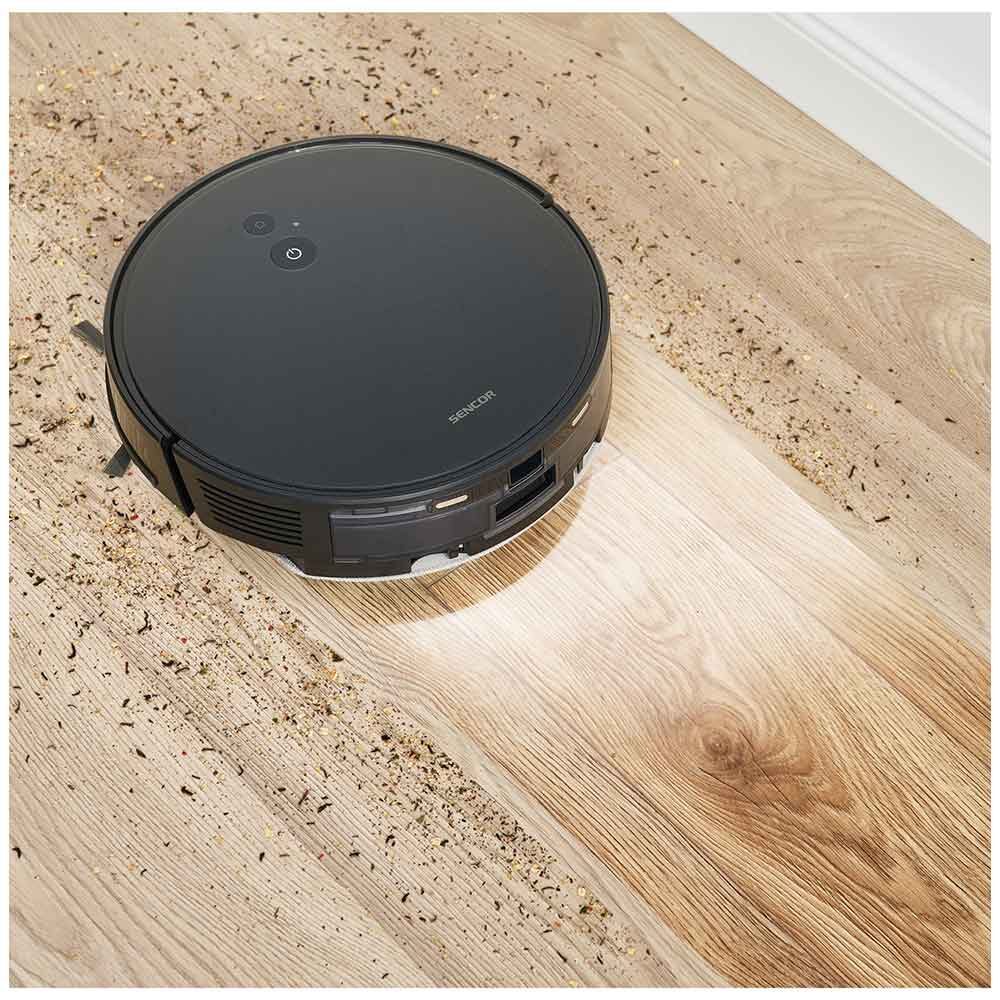 Sensör Srv 6450Bk Siyah Robot Süpürge