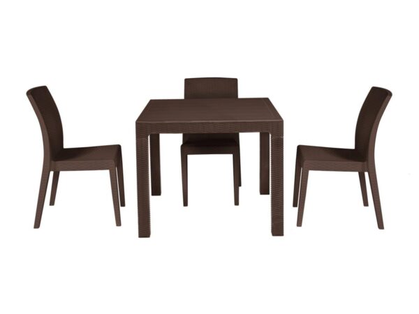 Starlux Kktc Arizona Starlux Camsiz Kahve Masa 80X80 6 Kktc - Online Alışveriş Bi Sipariş