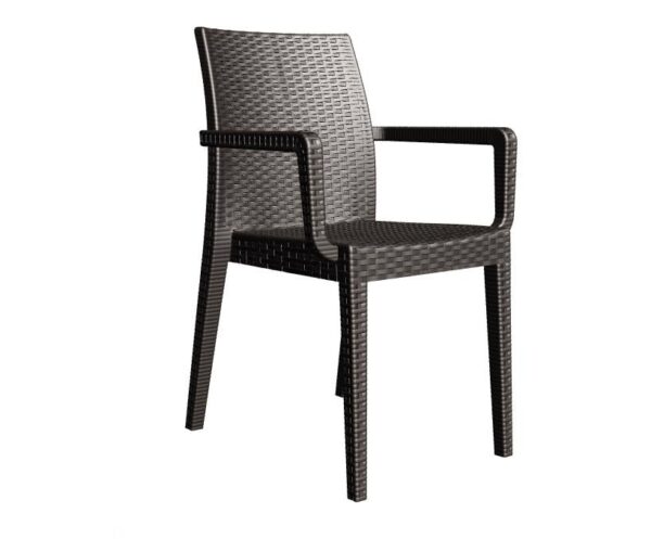 Starlux KKTC Siena Starlux Rattan Kollu Sandalye Kahve 4 KKTC - Online Alışveriş Bi Sipariş