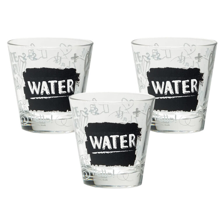 Su Bardağı CERVE Nadia (3'lü Set) M72350 şeffaf