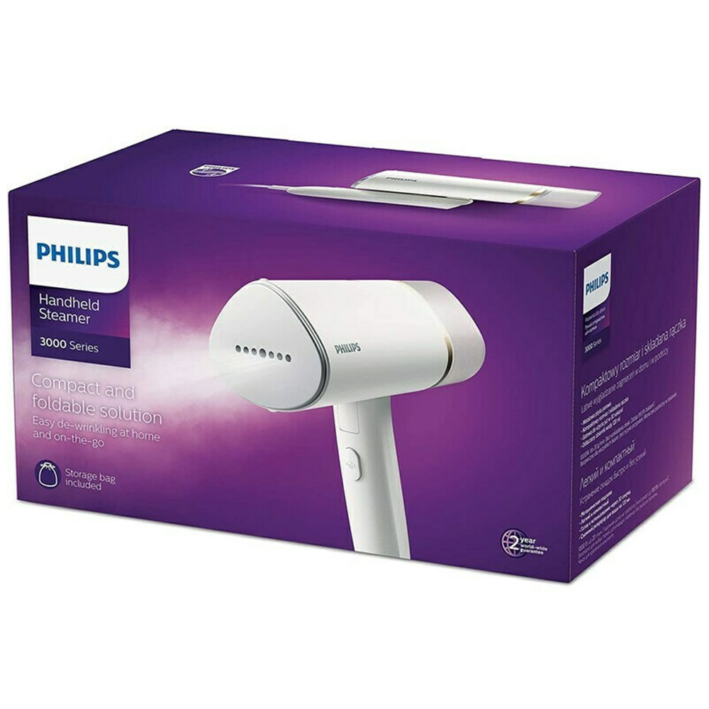 Taşınabilir Giysi Buharlı Ütü Philips 3000 Serisi Sth3020/10 Beyaz