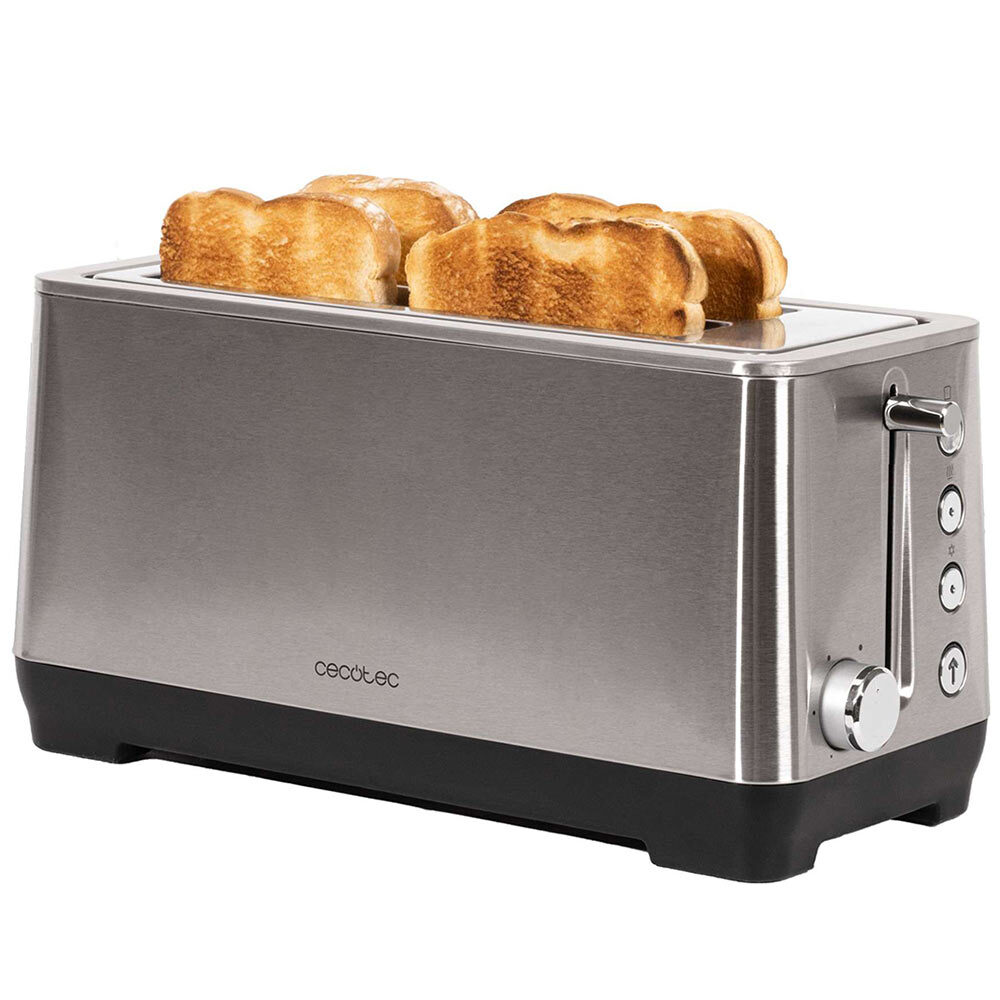 Tost Makinesi Cecotec Bigtoast Extra Double 03086 Gümüş