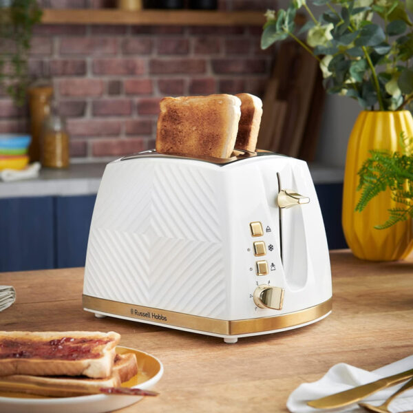 Tost Makinesi Russell Hobbs Groove 2S 26391 Beyaz