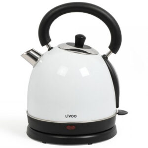 Tost Makinesi + Su Isıtıcı LIVOO Vintage Kahvaltı Seti DOD136W beyaz