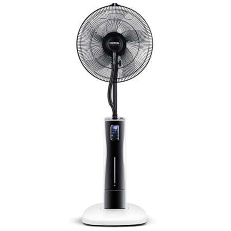 Zemin Fanı 16'' CRYSTAL HOME Hava Su Kontrolü 40 17926 siyah