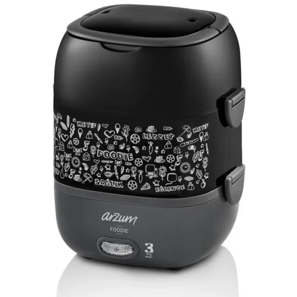 Arzum Ar1073 Foodi̇e Modern Sefer Tasi - Si̇yah - Görsel 1