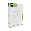 Linktech k448 strong micro usb data/şarj kablosu 1mt 2.4a - Görsel 3