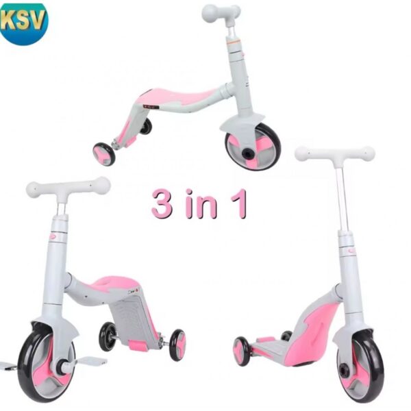 3 In 1 Müzikli Çocuk Scooter - Görsel 5