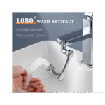 1080 derece dönebilen musluk ucu başlığı