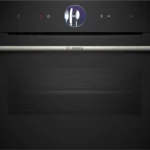 Fırın + Buharlı Pişirici  3D AIR FRY   Wifi   Siyah  45cm.