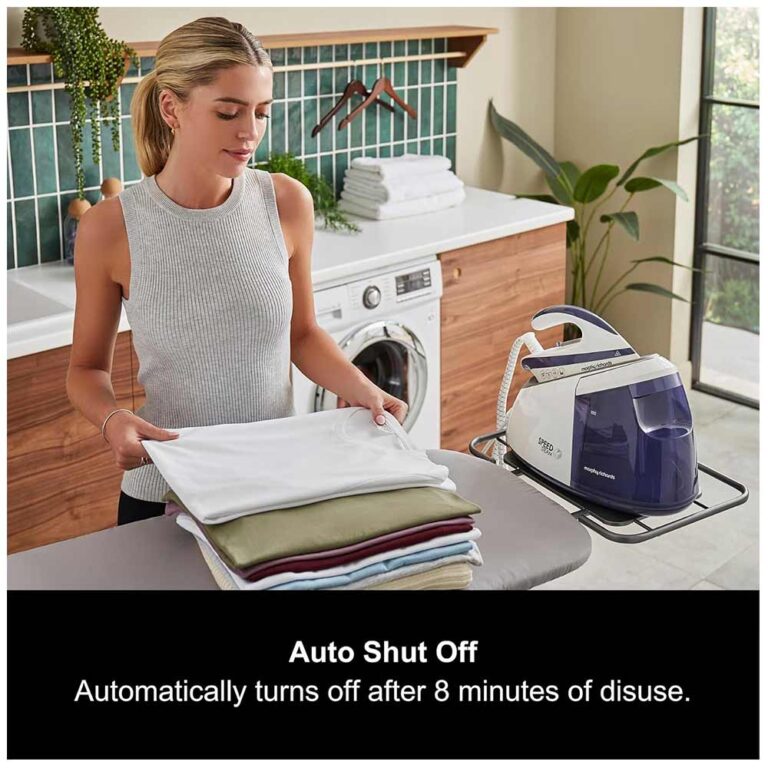 Demir Buhar Üretici MORPHY RICHARDS Hız Buhar 333202 mavi