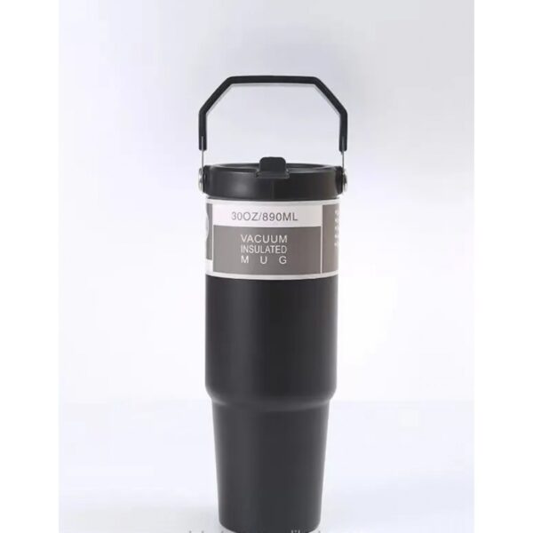 Çevir-Aç Pipet Paslanmaz Çelik 0.89 Litre Termos - Görsel 2