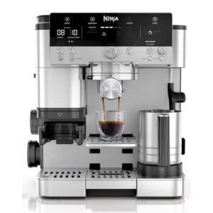 NINJA ES601 Lüks Tam Otomatik Espresso Makinesi, Gümüş