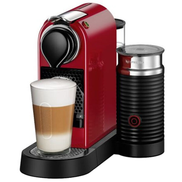 Kapsüllü Kahve Makinesi Nespresso C123 Citiz &Amp;Amp; Milk Kırmızı