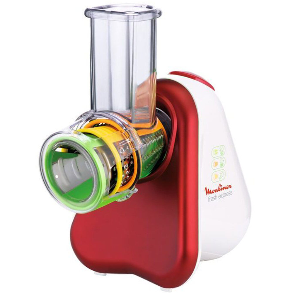 Moulinex Fresh Express DJ753510 kırmızı peynir ve sebze çok amaçlı doğrayıcı
