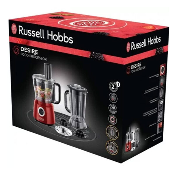 Russell Hobbs Desire 24730-56 Kırmızı Blender/Mutfak Robotu
