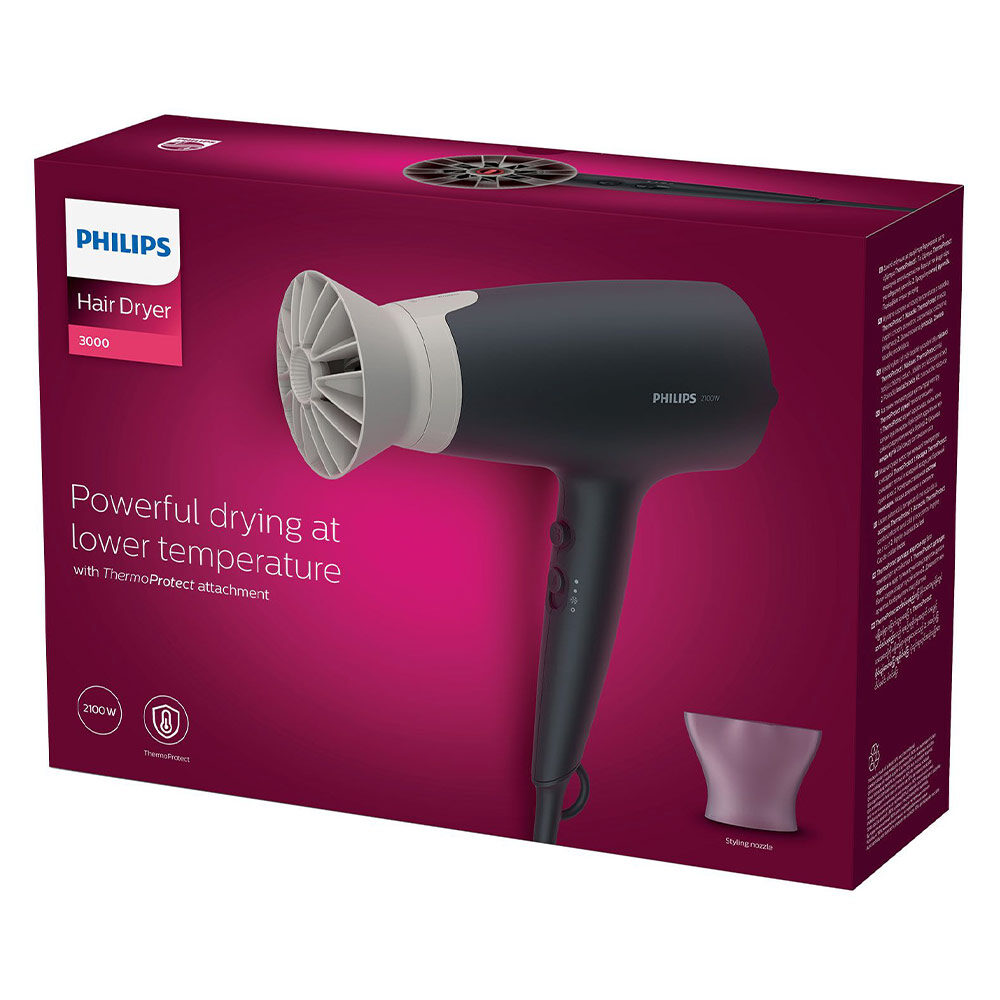 Saç Kurutma Makinesi Philips 3000 Serisi Bhd351/10 Gri