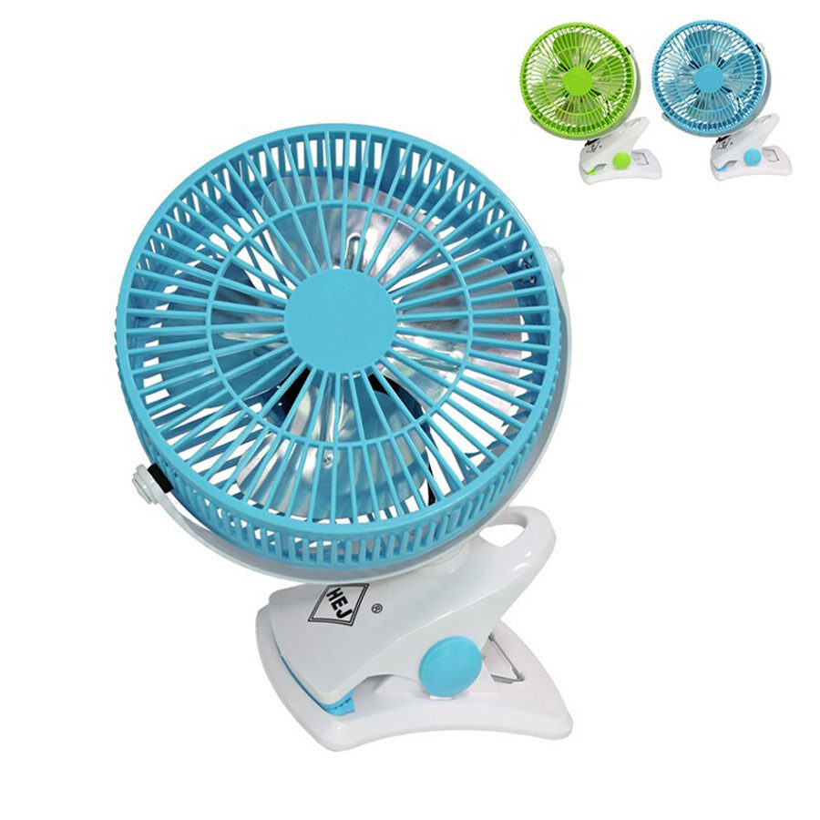 Taşınabilir Mini Fan Usb Yeşil/Mavi