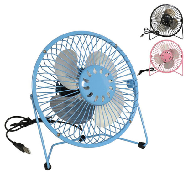 Taşınabilir Mini Fan Usb Mavi/Pembe/Siyah