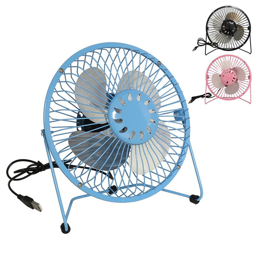Taşınabilir Mini Fan Usb Mavi/Pembe/Siyah