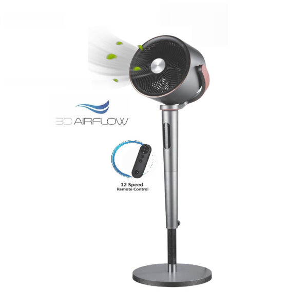Yer Fanı Matestar Mat-Dc18R Gri