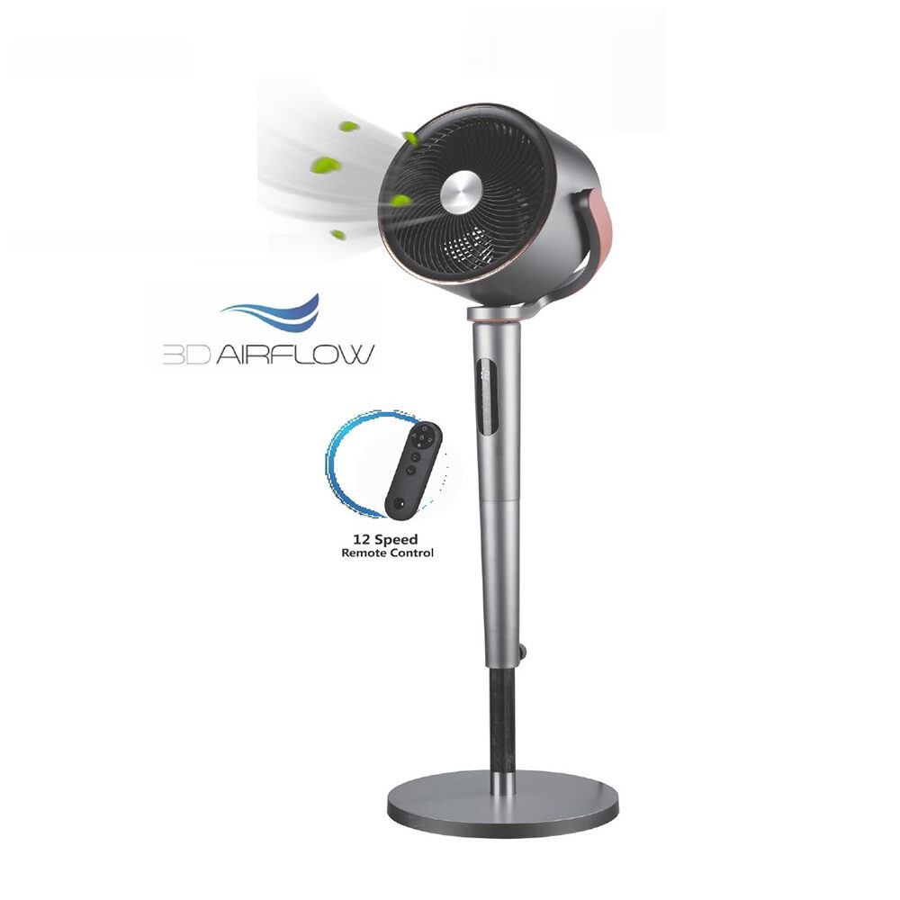 Yer Fanı Matestar Mat-Dc18R Gri