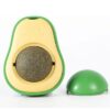 Avokado şeklinde doğal kedi yalama topu