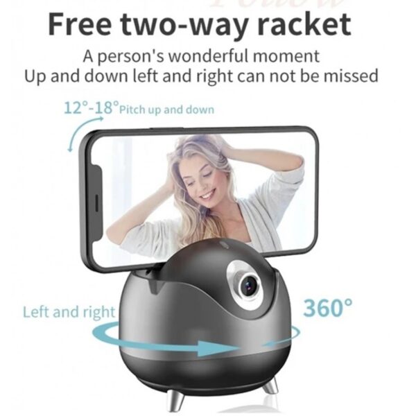 Gimbal 360° Otomatik Yüz Takibi Ve Sabitleyici - Görsel 7