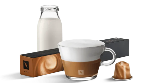 Scuro Süt Ile Yoğun Ve Dengeli Tarifler Için  Nespresso Kahve Kapsül - 10 Kapsül - Görsel 1