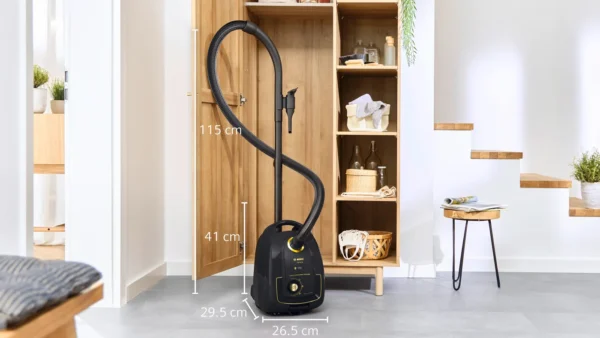 Bosch Seri 4 Torbalı Elektrikli Süpürge Siyah - Görsel 6