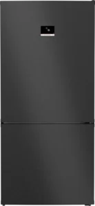 Bosch Serie 8 Alttan Donduruculu Buzdolabı 186 X 86 Cm Parmak Izi Bırakmayan Siyah Inoks, Total No Frost