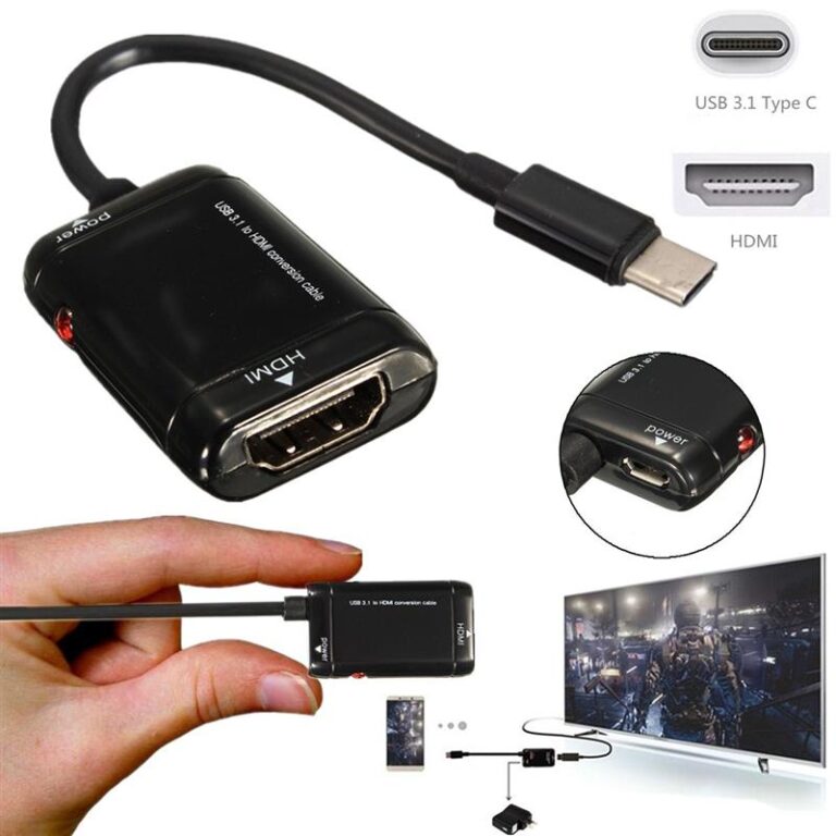 Adaptor Alfais Al4846 Type-C 3.1 To Hdmi KKTC