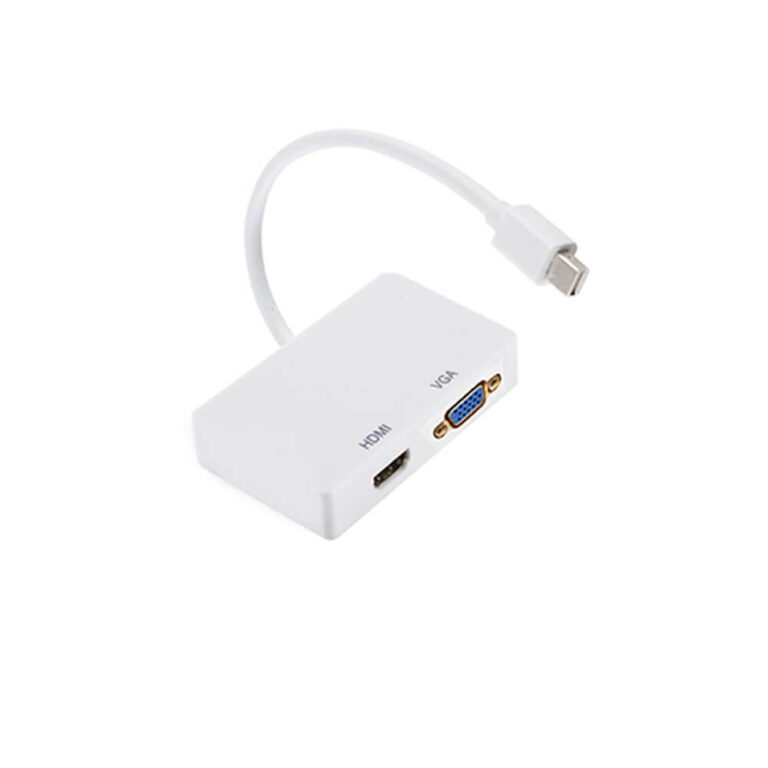 Adaptor Mini Display Port To Hdmi Vga Adaptor KKTC