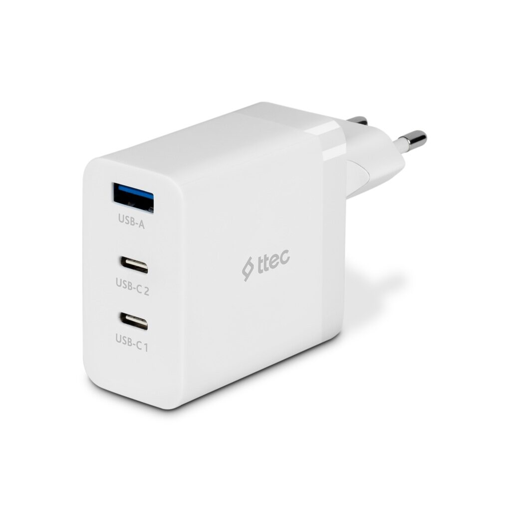 Adaptör Ttec Smartcharger Pro 2Scg03B 65W Pd 2 Usbc+Usba KKTC