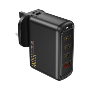 Adaptor Wiwu Warrior 100W Wi-U022W Gan Fast Charger Kktc