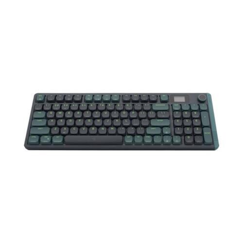 Aigo S99 Rgb Yeşil/Siyah Mekanik Kırmızı Switch Kablosuz Us Layout Kktc