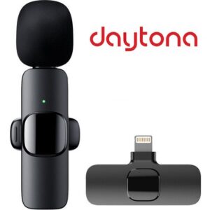 Aksesuar Daytona K9L Lighting Kablosuz Yaka Mikrofonu KKTC